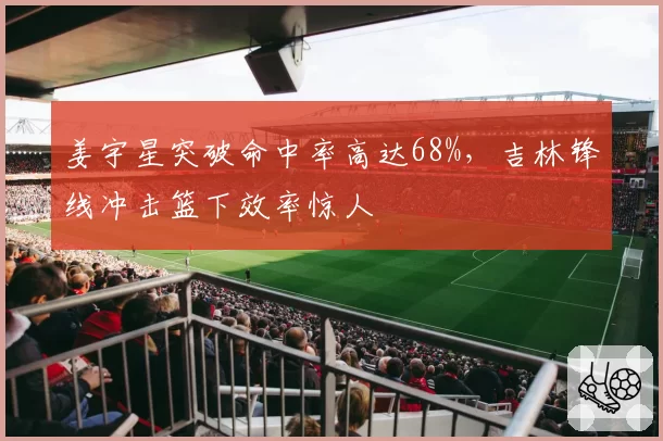 姜宇星突破命中率高达68%，吉林锋线冲击篮下效率惊人